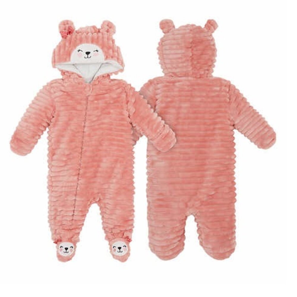 Koala Baby Girl's Pram Plush Fleece Jumper